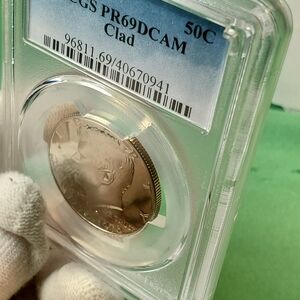 1976-S Clad Proof Kennedy Half Dollar PCGS PR69CAM